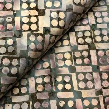 GREY SQUARES - Main Street - Batikstoff aus Indonesien